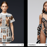 Here are two image generation prompts based on the provided text, designed to capture the evolution and future of fashion coordination: